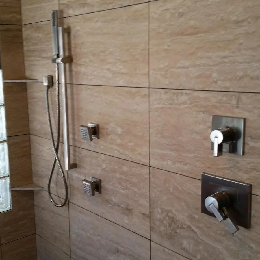 Shower fixture installation for Water Heater Replacement in Rock Hill